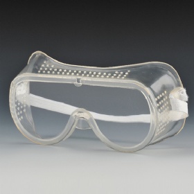 Child Adult Safety Glasses Clear PVC Safety Anti Spray Protective Goggles En 166 Shield Eyewear Production Goggles